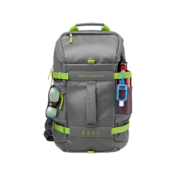 HP Odyssey Laptop Bag 15.6 Inches (L8J89AA) (Grey / Green)